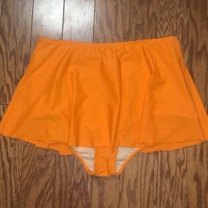 Kortni Jeane High Waisted Skirt Swimsuit Bottoms